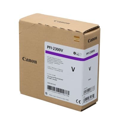 Canon GP-4000 Violet Ink Cartridge | 330ml Ink | PFI-2300V | 5285C001AA