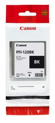 Canon TM-255 Black Ink Cartridge | 130ml Ink | PFI-120BK | 2885C001AA
