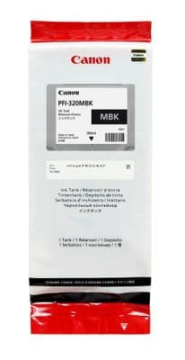 Canon TM-255 Matte Black Ink Cartridge | 300ml Ink | PFI-320MBK | 2889C001AA