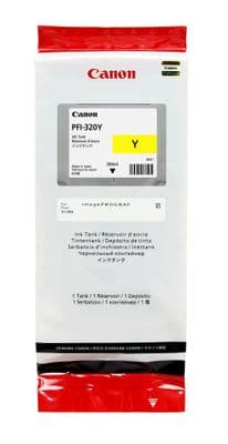Canon TM-255 Yellow Ink Cartridge | 300ml Ink | PFI-320Y | 2893C001AA