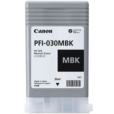 Canon TM-340 Matte Black Ink Cartridge | 55ml Ink | PFI-030MBK | 3488C001AA