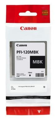 Canon TM-350 Matte Black Ink Cartridge | 130ml Ink | PFI-120MBK | 2884C001AA