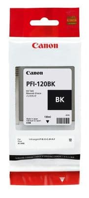 Canon TM-355 Black Ink Cartridge | 130ml Ink | PFI-120BK | 2885C001AA