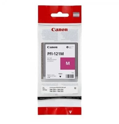 Canon TM-355 Magenta Ink Cartridge | 130ml Ink | PFI-121M | 6267C001AA