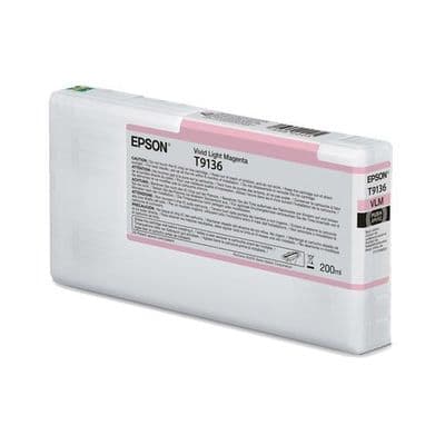 Epson SC-P5000 Vivid Light Magenta Ink Cartridge | 200ml | C13T91360N