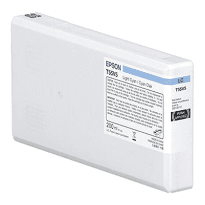 Epson SC-P5300 Light Cyan Ink Cartridge | 200ml | C13T55W500