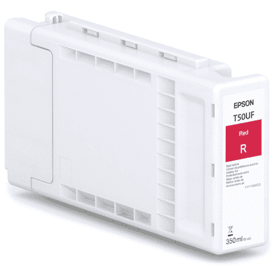 Epson SC-T5700 Red Ink Cartridge| UltraChrome XD3 | 350ml | C13T50UF00