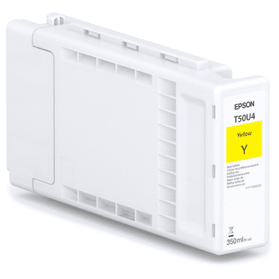 Epson SC-T5700 Yellow Ink Cartridge| UltraChrome XD3 | 350ml | C13T50U400