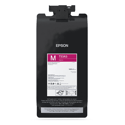Epson SC-T7700 Magenta Ink Cartridge| UltraChrome XD3 | 1.6L | C13T53A300