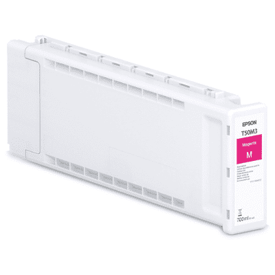 Epson SC-T7700 Magenta Ink Cartridge| UltraChrome XD3 | 700ml | C13T50M30N