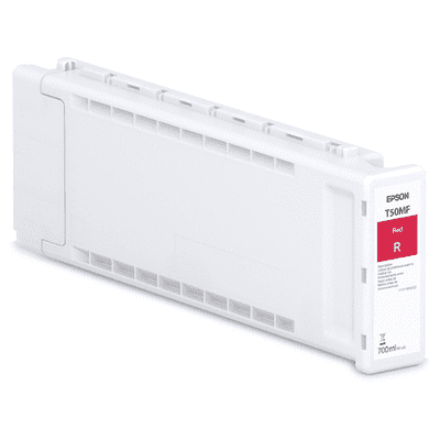 Epson SC-T7700 Red Ink Cartridge| UltraChrome XD3 | 700ml | C13T50MF00