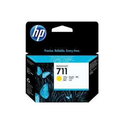 HP DesignJet T120 Yellow Ink Cartridge | HP No.711 | 29ml | CZ132A