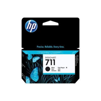 HP DesignJet T130 Black Ink Cartridge | HP No.711 | 38ml | CZ129A