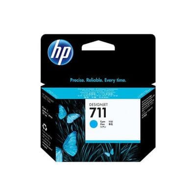 HP DesignJet T130 Cyan Ink Cartridge | HP No.711 | 29ml | CZ130A