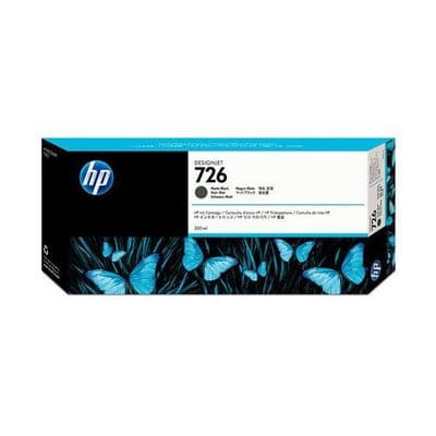 HP DesignJet T1300 Matte Black Ink Cartridge | HP No.726 | 300ml | CH575A