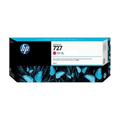 HP DesignJet T1530 Magenta Ink Cartridge | HP No.727 | 300ml | F9J77A