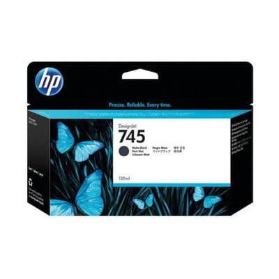 HP DesignJet Z2600 Matte Black Ink Cartridge | HP No.745 | 130ml | F9J99A