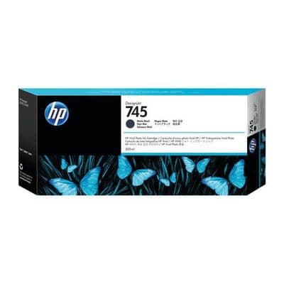 HP DesignJet Z5600 Matte Black Ink Cartridge | HP No.745 | 300ml | F9K05A