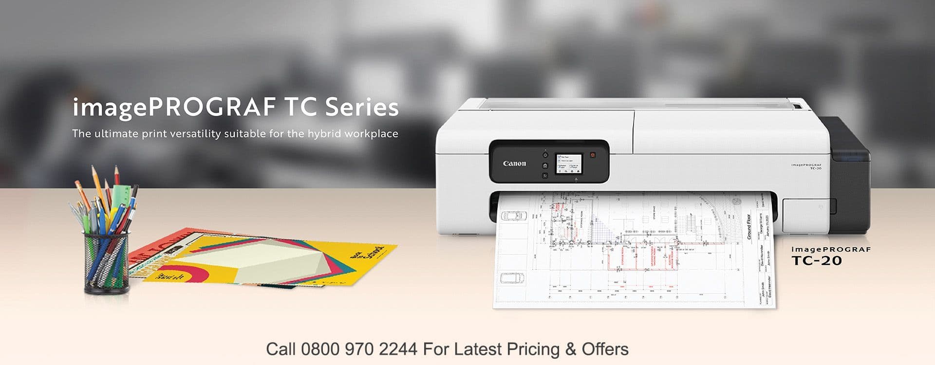 Canon imagePROGRAF TC-20 A1 24" Printer Canon imagePROGRAF TC-20 A1 24" Plotter