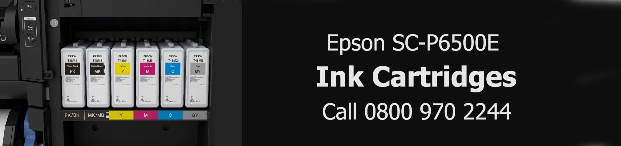 EPSON SC-P6500E INK CARTRIDGES