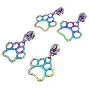 4 Heavy Duty Zipper Pulls for #5 Zip Paw 024