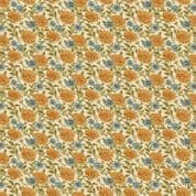 9230 - Autumn Woods - Makower UK - Woodland Bloom on Beige - 1543_L - Cotton Fabric