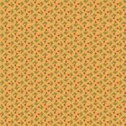 9238 - Autumn Woods - Makower UK - Gathered Acorns on Orange - 1545_Y - Cotton Fabric