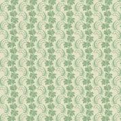 9271 - Holbrook - Makower UK - Green Branch Stripe - 1539_G - Cotton Fabric