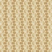 9272 - Holbrook - Makower UK - Golden  Branch Stripe - 1539_Y - Cotton Fabric