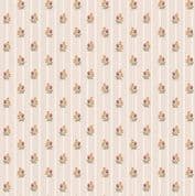 9277 - Holbrook - Makower UK - Pink Hex Flowers - 1541_E - Cotton Fabric