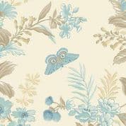 9304 - Sewing Bird - Edyta Sitar - Bed of Roses Linen - 1600_L - Cotton Fabric
