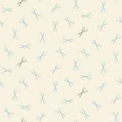 9325 - Sewing Bird - Edyta Sitar - Good Scissors Lace - 1612_L - Cotton Fabric