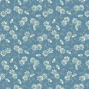 9334 - Sewing Bird - Edyta Sitar - Daisy Chain Dusk Blue - 1616_B - Cotton Fabric