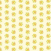 9363 - Friday Night - Makower UK - Small Posy on Yellow - 1560_Y - Cotton Fabric