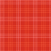 9381 - Friday Night - Makower UK - Plaid on Red - 1565_O - Cotton Fabric