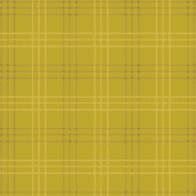 9383 - Friday Night - Makower UK - Plaid on Mustard - 1565_V - Cotton Fabric