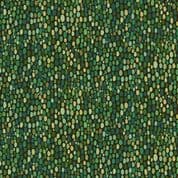 9401 - Prehistoric - Makower UK - Dinosaurs Spots Green - 169_G - Cotton Fabric