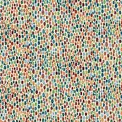 9402 - Prehistoric - Makower UK - Dinosaurs Spots Multi - 169_M - Cotton Fabric