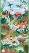 9405 - Prehistoric - Makower UK - Dinosaur Panel - 170_1 - Cotton Fabric