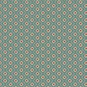 9420 - Farmer's Daughter - Edyta Sitar - Teal Plow Stripe - 10077_B - Cotton Fabric