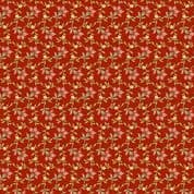 9422 - Farmer's Daughter - Edyta Sitar - Cinnamon Red Clover Floral - 10078_R - Cotton Fabric