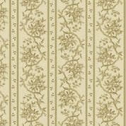 9432 - Farmer's Daughter - Edyta Sitar - Beige Basket Floral Stripe  - 10085_LN - Cotton Fabric