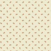 9434 - Farmer's Daughter - Edyta Sitar - Pink Flower on Cream - 10087_L - Cotton Fabric