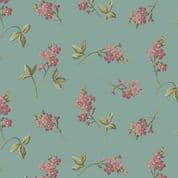 9442 - Farmer's Daughter - Edyta Sitar - Blue Floral - 10092_B - Cotton Fabric