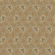 9454 - Ayla - Max & Louise - leaf & Flower on Brown - 1721_N - Cotton Fabric
