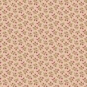 9469 - Ayla - Max & Louise - Calico Floral on Peach - 1726_E - Cotton Fabric