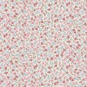 9506 - Petite Fleur - Pink on Cream - Ditzy Floral - 185_P - Cotton Fabric