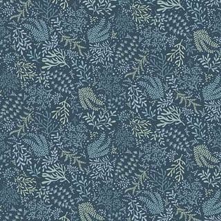 9537 - Driftwood - Seagrass  - Dark Blue - 178_B - Cotton Fabric