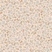 9558 - Little Ones - Foliage - Grasses and Leaves on Light Coral - 192_C - Cotton Fabric