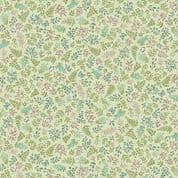 9559 - Little Ones - Foliage - Grasses and Leaves on Light Green - 192_G - Cotton Fabric